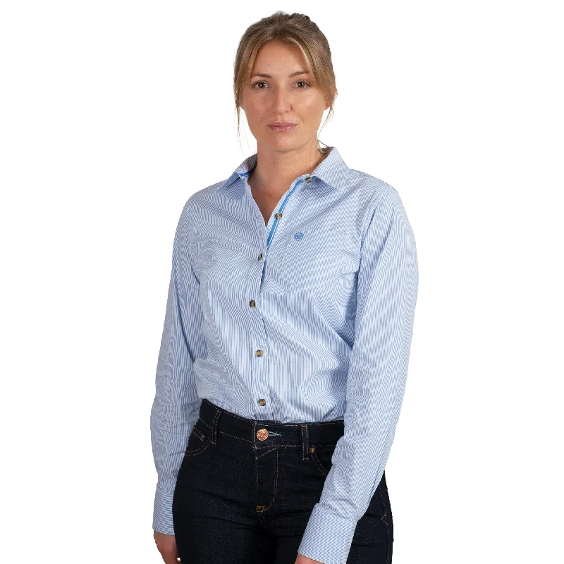 Kirby Stretch Shirt Elegant Draped Short Sleeve