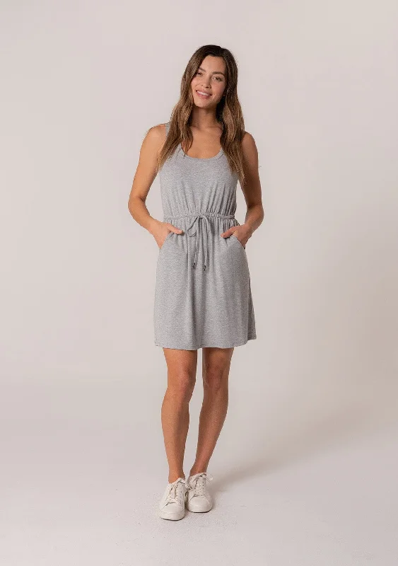 On The Go Mini Dress Cozy Ribbed Mini Dress