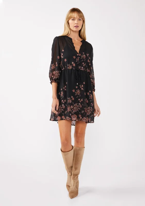 That Moment Floral Mini Dress Fashionable Off-Shoulder Mini Dress