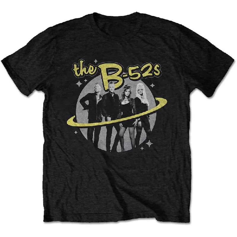 B52s | Official Band T-Shirt | Saturn Photo Front Pockets Side Pockets Patch Pockets