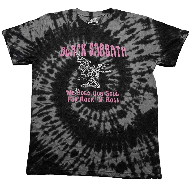 Black Sabbath | Official Band T-Shirt | We Sold Our Soul For Rock N' Roll (Wash Collection) Rayon Fabric Velvet Fabric Corduroy Fabric Black Sabbath | Official Band T-Shirt | We Sold Our Soul For Rock N' Roll (Wash Collection) Rayon Fabric Velvet Fabric Corduroy Fabric