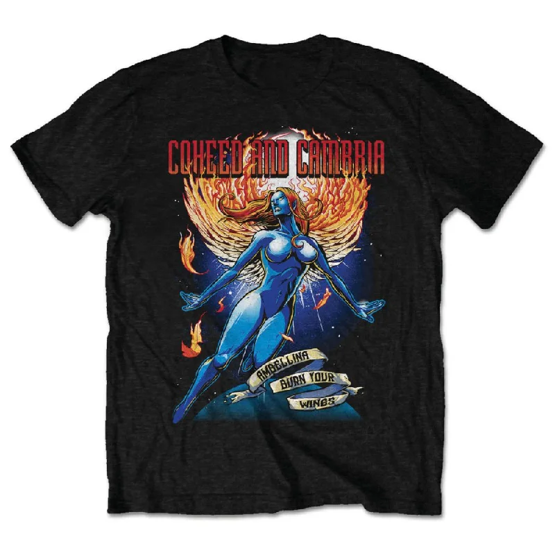 Coheed And Cambria | Official Band T-Shirt | Ambellina Cashmere Blend Cotton Blend Poly Blend