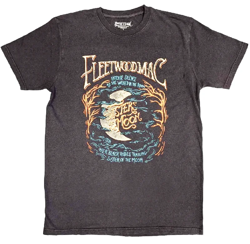 Fleetwood Mac | Official Band T-Shirt | Sisters Of The Moon (Eco) Welt Pockets Slit Pockets Flap Pockets