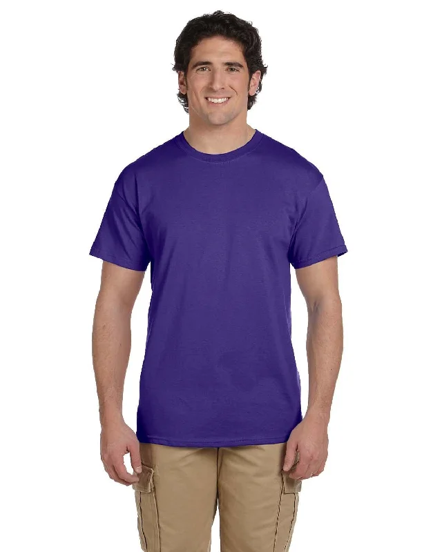Fruit of the Loom 100% Cotton T-Shirt | Deep Purple Wool Fabric Cashmere Fabric Tweed Fabric Fruit of the Loom 100% Cotton T-Shirt | Deep Purple Wool Fabric Cashmere Fabric Tweed Fabric
