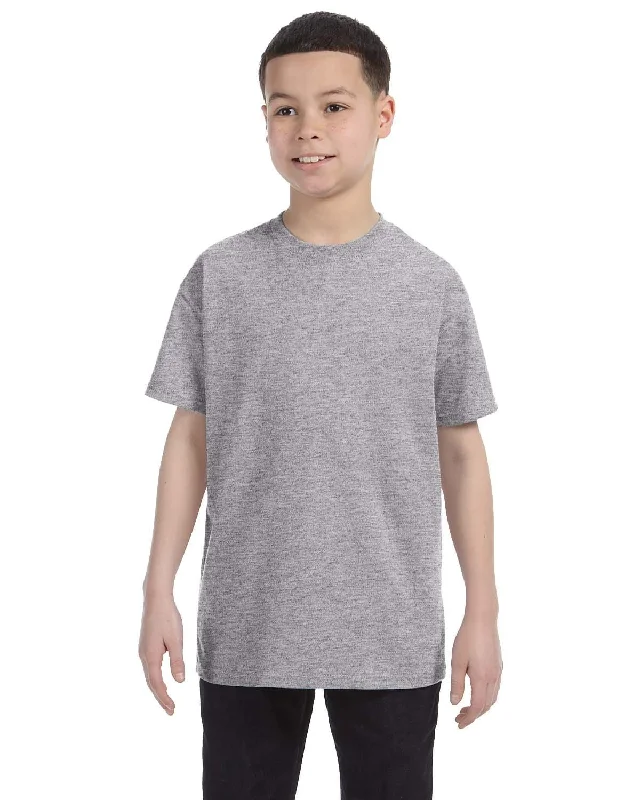 Gildan Youth Lightweight 100% Cotton T-Shirt | Sport Grey Houndstooth Herringbone Solid Gildan Youth Lightweight 100% Cotton T-Shirt | Sport Grey Houndstooth Herringbone Solid