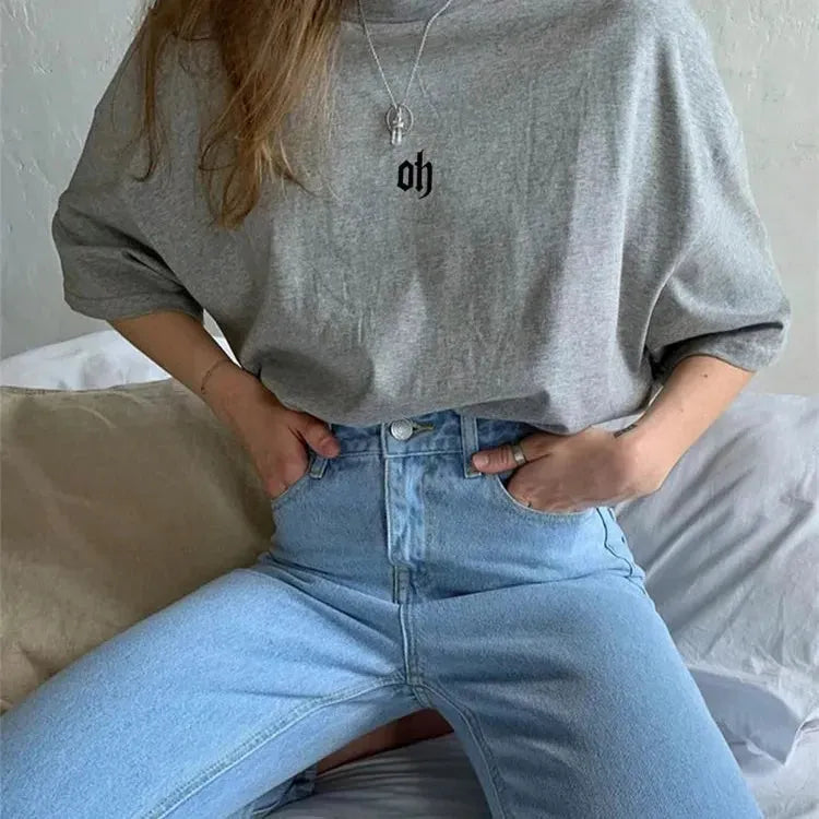 Hirsionsan Simple Soft Cotton T-shirts for Women Summer Loose Short Sleeve Basic Fleece Nylon Spandex Hirsionsan Simple Soft Cotton T-shirts for Women Summer Loose Short Sleeve Basic Fleece Nylon Spandex