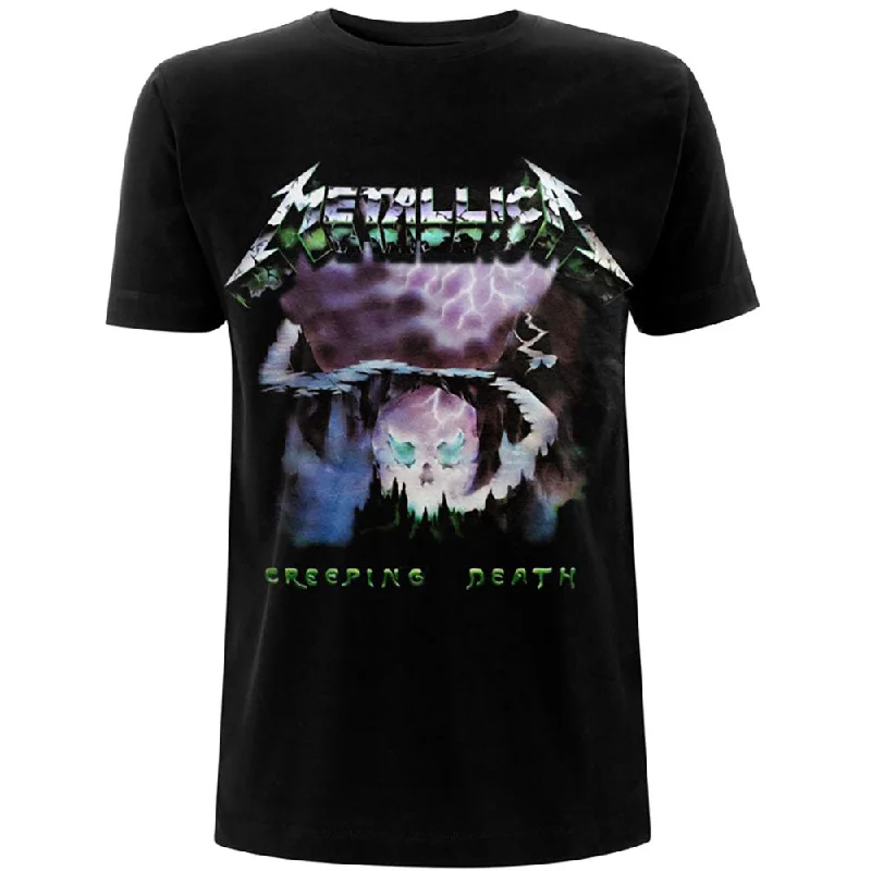 Metallica | Official Band T-Shirt | Creeping Death Rayon Velvet Corduroy