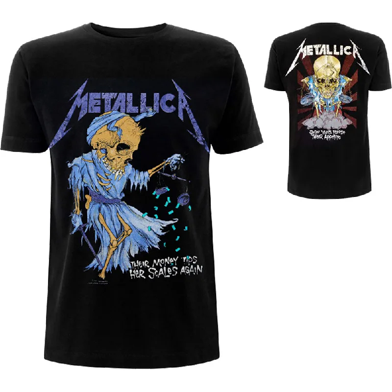 Metallica | Official Band T-Shirt | Doris (Back Print) Anti-Shrink Durable Soft