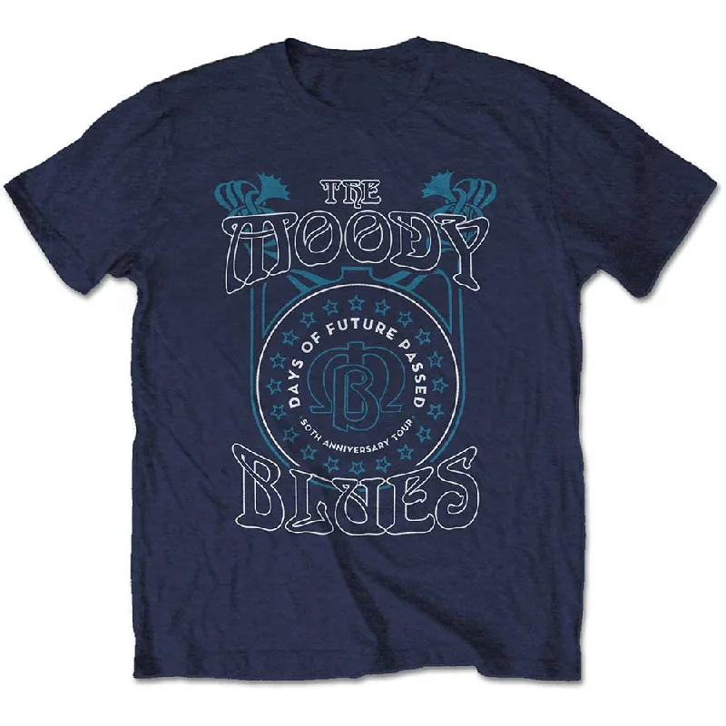 The Moody Blues | Official Band T-Shirt | Days of Future Past Tour Anti-Pilling Machine Wash Handmade