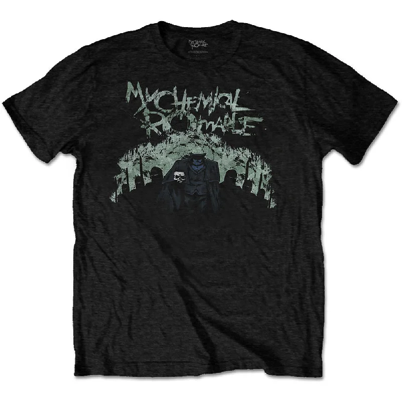 My Chemical Romance | Official Band T-Shirt | Knight Procession Zippered Buttoned Snapped