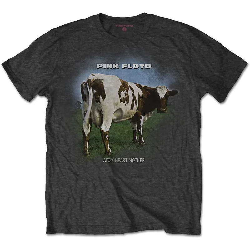 Pink Floyd | Official Band T-shirt | Atom Heart Mother Fade Handmade Hand-knitted Hand-woven