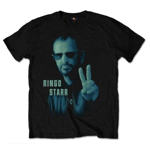 Ringo Starr | Official Band T-Shirt | Colour Peace Boxy Fit Fitted Loose