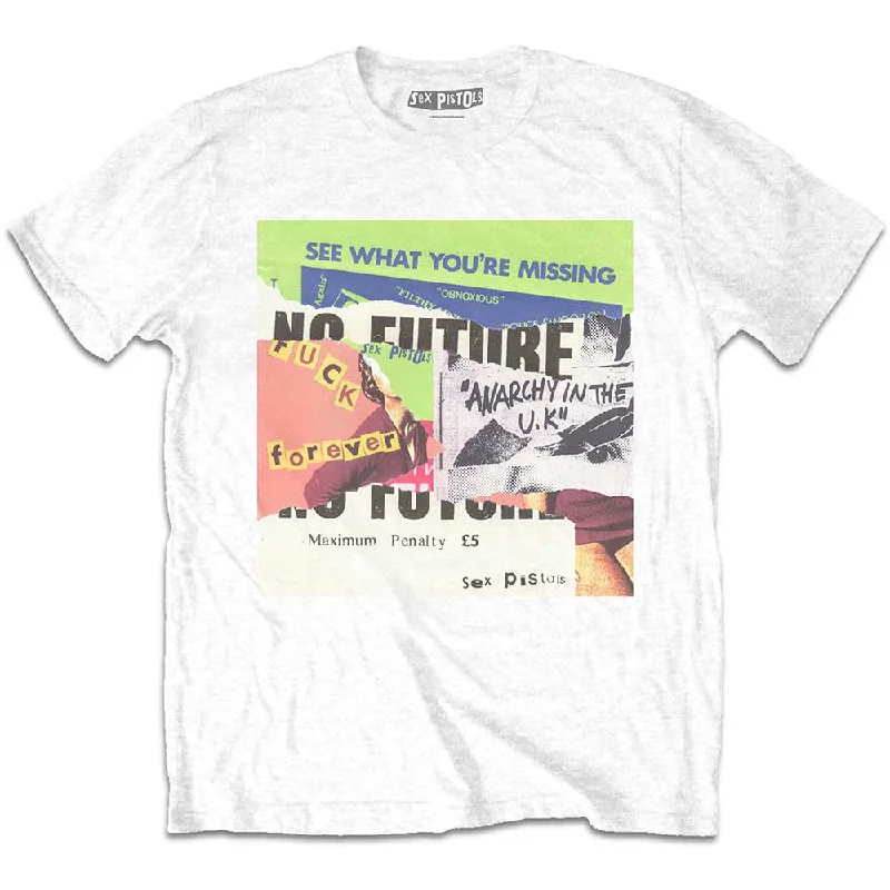 The Sex Pistols | Official Band T-Shirt | Collage Front Pockets Side Pockets Patch Pockets The Sex Pistols | Official Band T-Shirt | Collage Front Pockets Side Pockets Patch Pockets