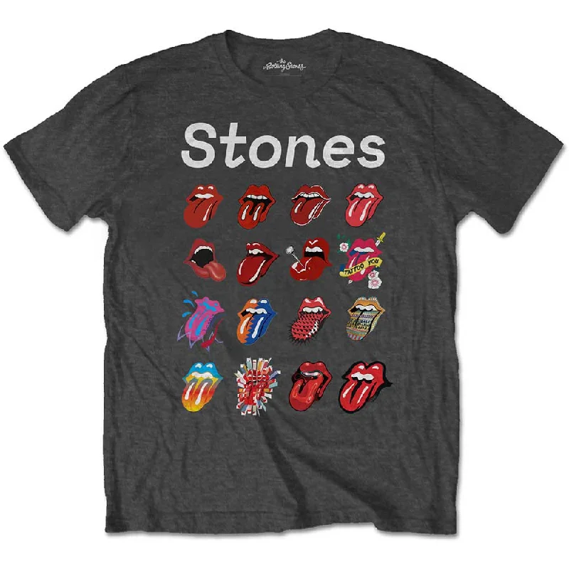 The Rolling Stones | Official Band T-Shirt | No Filter Evolution Graphic T-Shirt Round Neck Polyester The Rolling Stones | Official Band T-Shirt | No Filter Evolution Graphic T-Shirt Round Neck Polyester