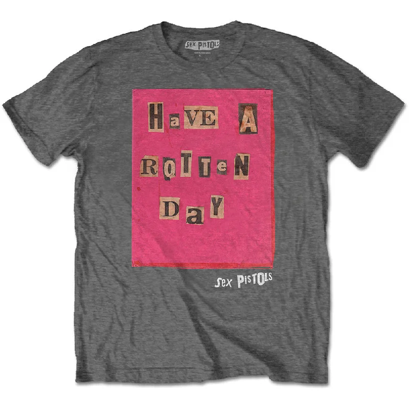 The Sex Pistols | Official Band T-Shirt | Rotten Day Zippered Front Buttoned Front Snap Front The Sex Pistols | Official Band T-Shirt | Rotten Day Zippered Front Buttoned Front Snap Front