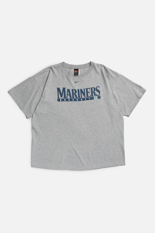Vintage Seattle Mariners MLB Tee - XL Oversized T-Shirt Spandex breathable