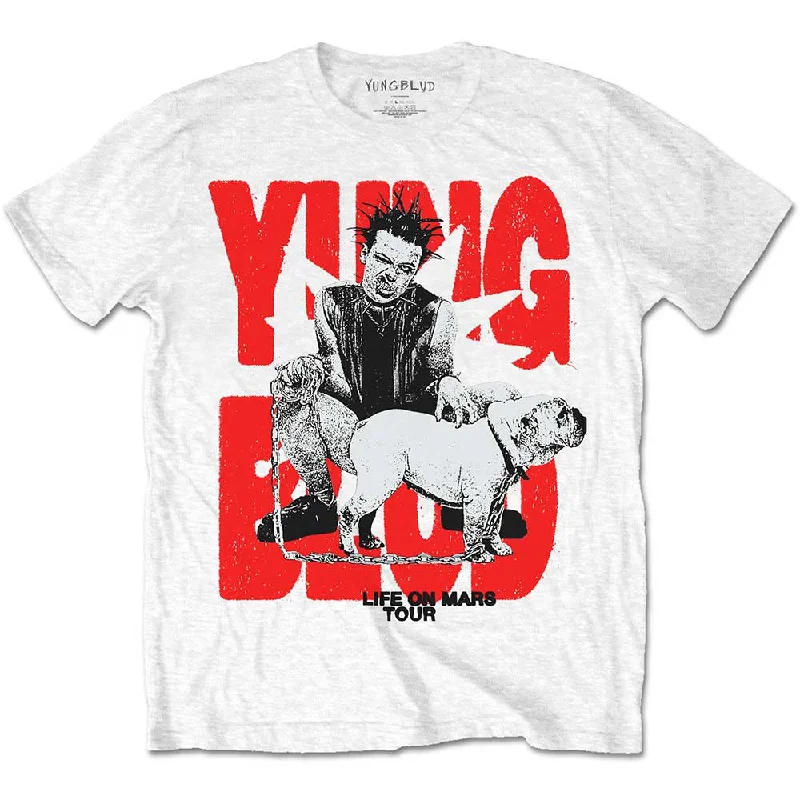 Yungblud | Official Band T-Shirt | Life on Mars Tour Chenille Fabric Brocade Fabric Lace Fabric Yungblud | Official Band T-Shirt | Life on Mars Tour Chenille Fabric Brocade Fabric Lace Fabric