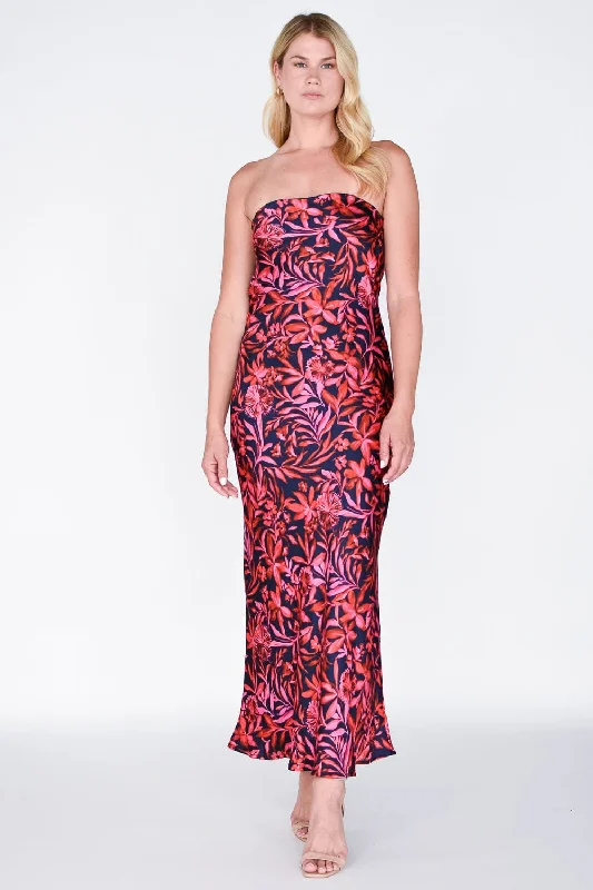 Geneva Strapless Maxi Dress Fashionable Sleeveless Maxi Dress