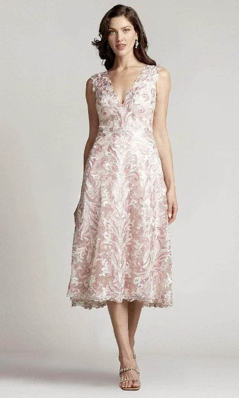 Tadashi Shoji BUE22195MD - Keaton Embroidered Tulle Midi Dress Stylish Button-Down Midi Dress Tadashi Shoji BUE22195MD - Keaton Embroidered Tulle Midi Dress Stylish Button-Down Midi Dress