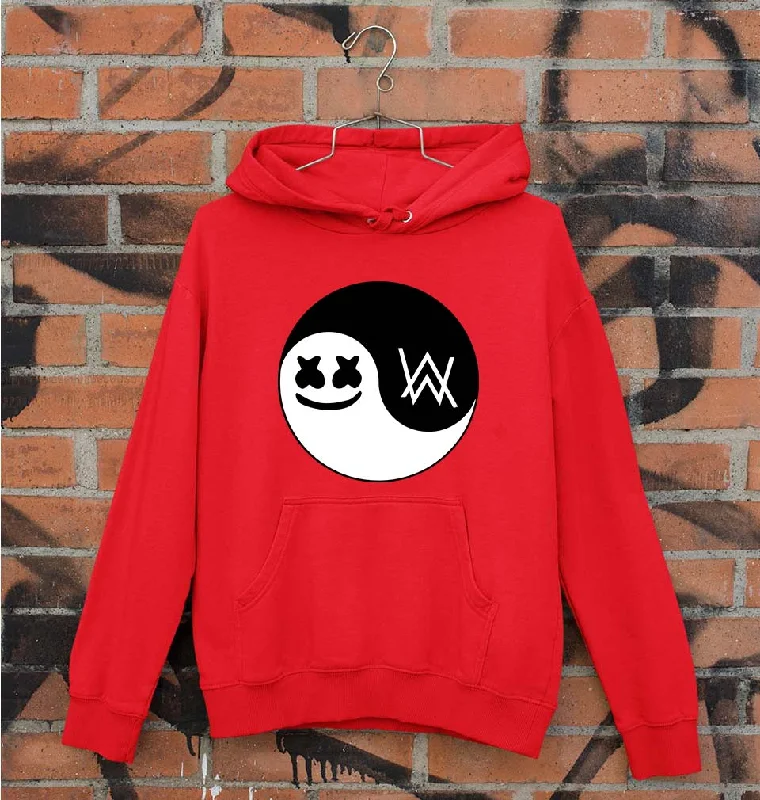 alan walker marshmello Unisex Hoodie for Men/Women Hoodie with Reflective Safety Nightwear