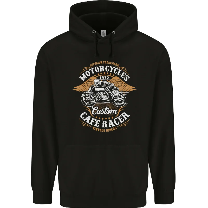 Biker Custom Cafe Racer Motorcycle Mens 80% Cotton Hoodie Hoodie with Logo Branding Identity