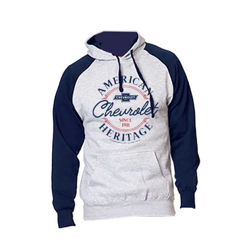 Vintage Chevrolet American Heritage Hoodie Hoodie with Tied Waist Feminine Flattering