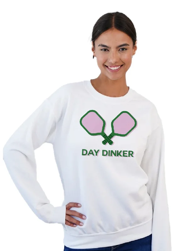 sweatshirt day dinker Hoodie with Embroidery Detailed Premium