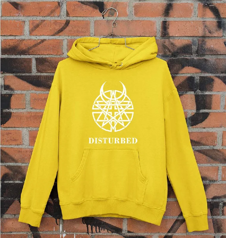 Disturbed Unisex Hoodie for Men/Women Hoodie with Hem Patch Decorative Personalized