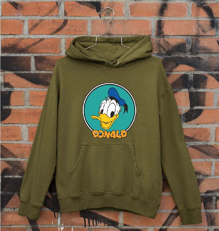 Donald Duck Unisex Hoodie for Men/Women Hoodie with Toggle Buttons Decorative Unique