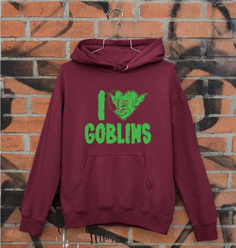 Goblin Unisex Hoodie for Men/Women Hoodie with Belted Waist Structured Tailored