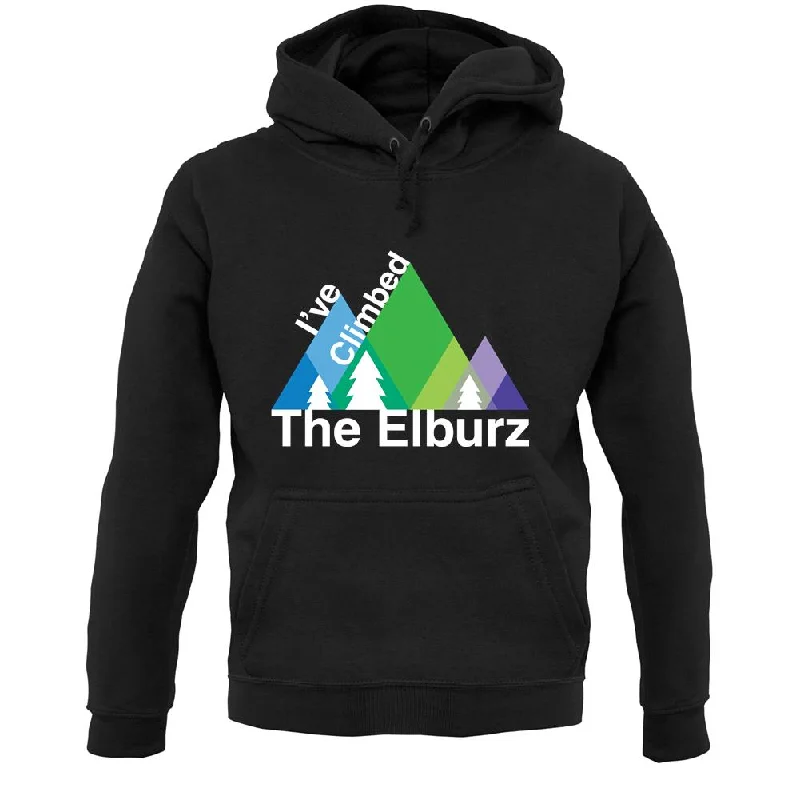 I'Ve Climbed The Elburz Unisex Hoodie Hoodie with Hem Frayed Vintage Worn