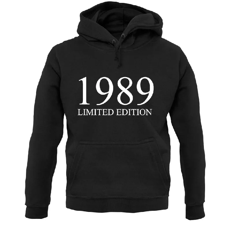 Limited Edition 1989 Unisex Hoodie Hoodie with Hem Drawcord Adjustable Customizable