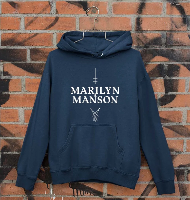 Marilyn Manson Unisex Hoodie for Men/Women Hoodie with Frayed Bohemian Relaxed