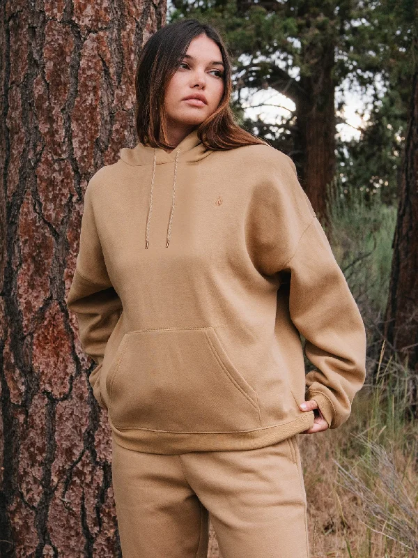 Stone Heart II Hoodie - Mocha Hoodie with Patch Decorative Personalized