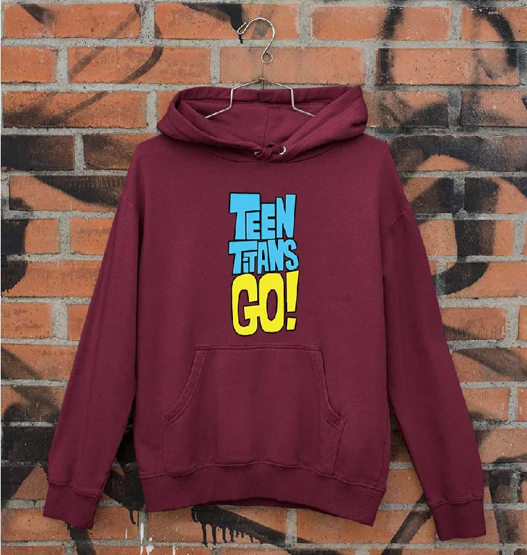 Teen Titans Go! Unisex Hoodie for Men/Women Hoodie with Stripes Bold Sporty