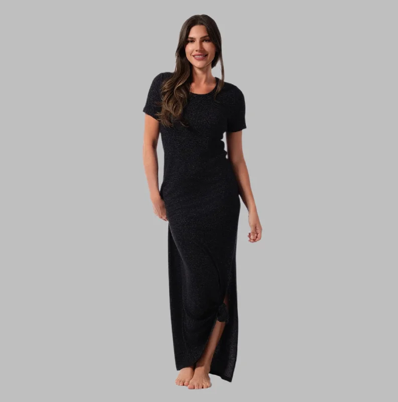 VALERIE SS MAXI DRESS Trendy Fit-and-Flare Maxi Dress