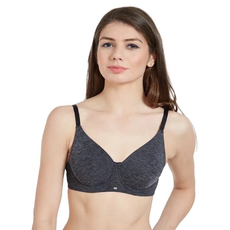 Full Coverage Non padded Wired Bra-CB-203 Soft Padded Bralette