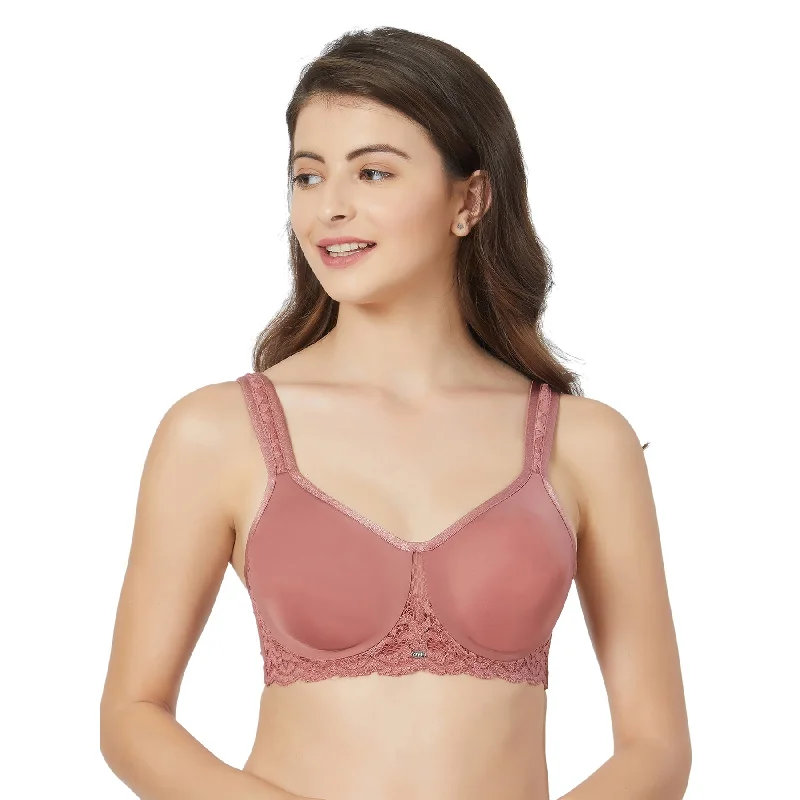 Full Coverage Non Padded Wired Lace Bra-FB-609 Daily Comfort Bra