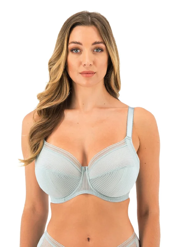 Fusion Full Cup Side Support Bra In Sea Breeze - Fantasie Elegant Silk Bra