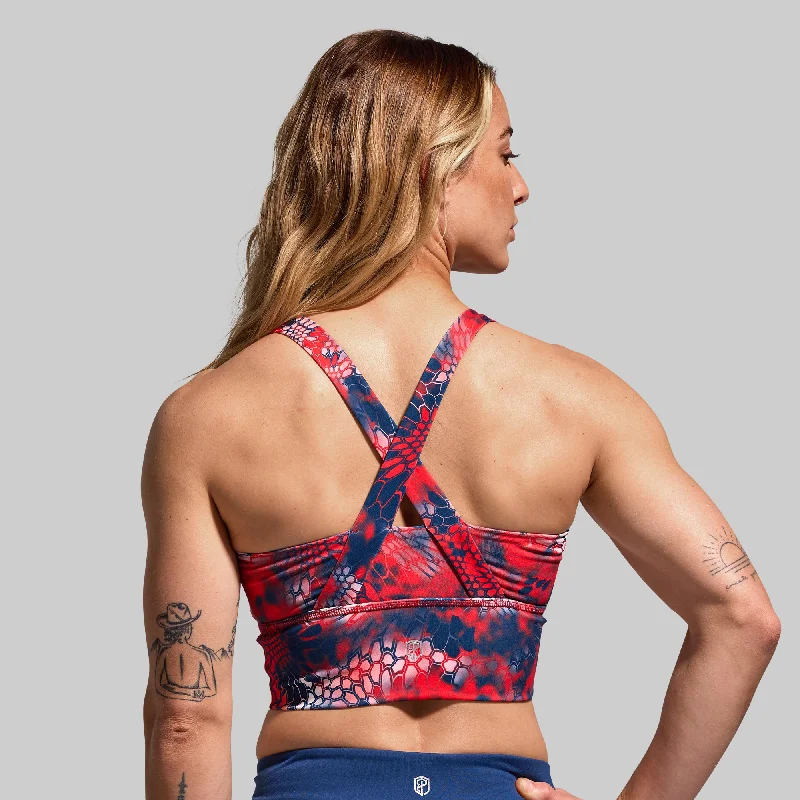 Intensity Sports Bra (Kryptek Freedom) Soft Padded Bralette