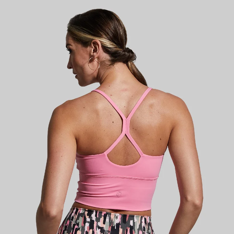 Om The Day Sports Bra 2.0 (Carnation) Sleek Sports Bra