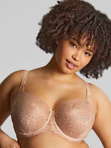 SCULPTRESS 9685 ESTEL LACE FULL CUP BRA Lightweight Cotton Bra