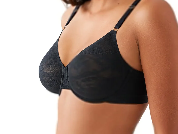 Wacoal 851388 High Profile Underwire Bra Soft Cotton Bra