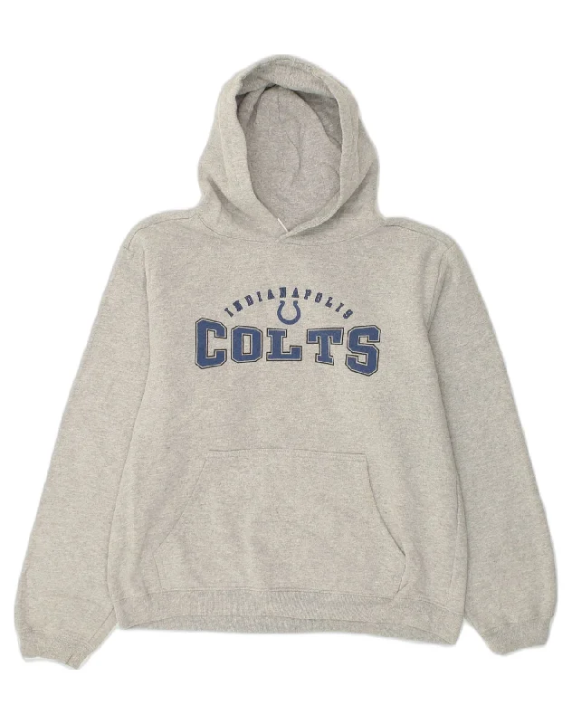 REEBOK Womens Graphic Hoodie Jumper UK 18/20 XL Grey Cotton Hoodie with High Neck Warm Protective REEBOK Womens Graphic Hoodie Jumper UK 18/20 XL Grey Cotton Hoodie with High Neck Warm Protective