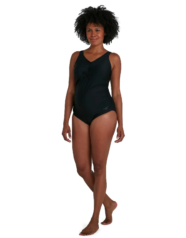 Essential U-Back Maternity Swimsuit Adjustable Swim Top