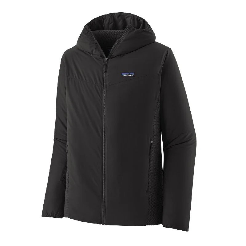 Nano Air Light Hybrid Hoody Hoodie with Hem Applique Textured Unique