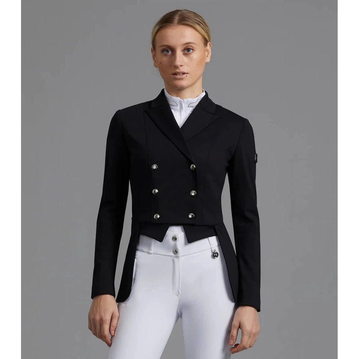 Capriole Ladies Short Tail Dressage Jacket V-Neck Jacket Boat Neck Jacket Square Neck Jacket