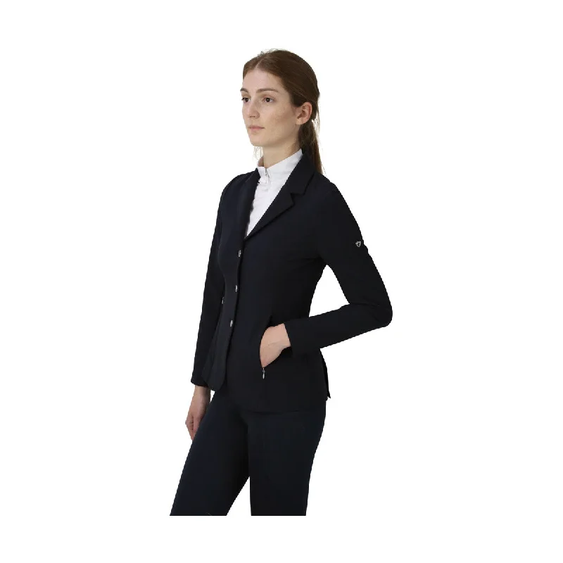 Hy Equestrian Silvia Show Jacket Stand-Up Collar Roll-Neck Collar Turtle Neck