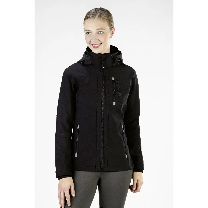 Ladies Softshell Jacket Notch Collar Jacket Peter Pan Collar Jacket Cowl Neck Jacket