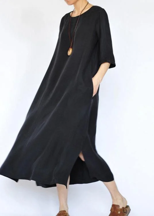 Comfly Black Summer Plus Size Dresses